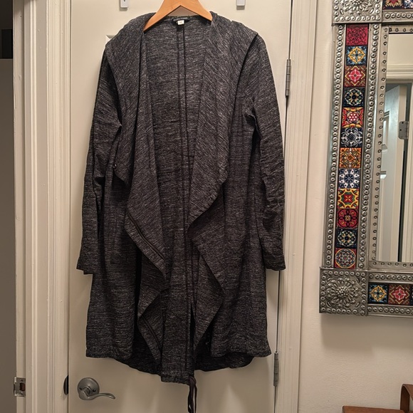 Eileen Fisher sample long lightweight jacket coat generous Size S - Picture 1 of 10